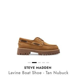 Steve Madden Lavine Wheat Nubuck Shoes